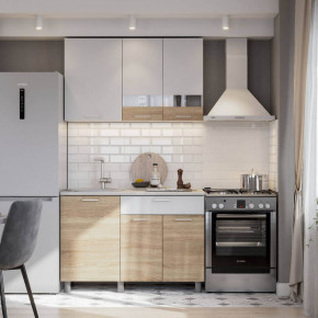 Кухонный гарнитур КГ-4(1200) в Черепаново - cherepanovo.mebelnovo.ru | фото