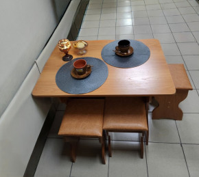 Обеденная зона Миссия (бук) в Черепаново - cherepanovo.mebelnovo.ru | фото