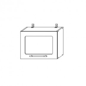Опера ВПГС 500 шкаф верхний горизонтальный со стеклом в Черепаново - cherepanovo.mebelnovo.ru | фото