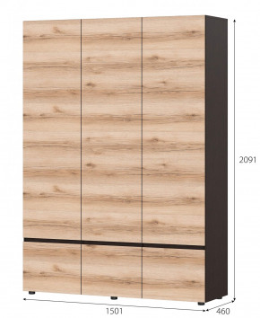 Шкаф 3-х Берген в Черепаново - cherepanovo.mebelnovo.ru | фото