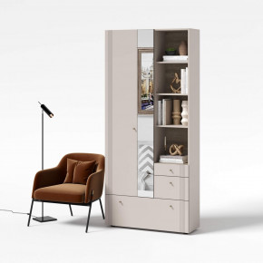 Вешалка с зеркалом Одетта (ВШ1) в Черепаново - cherepanovo.mebelnovo.ru | фото